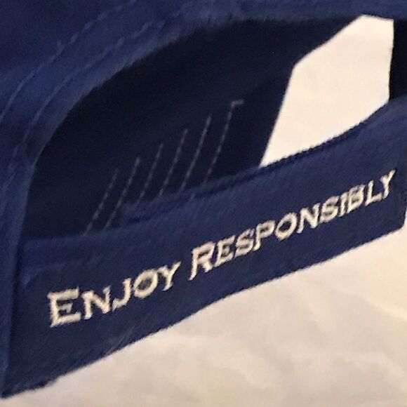 Bud Light Beer Blue & White Logo Baseball Hat - Picture 10 of 11